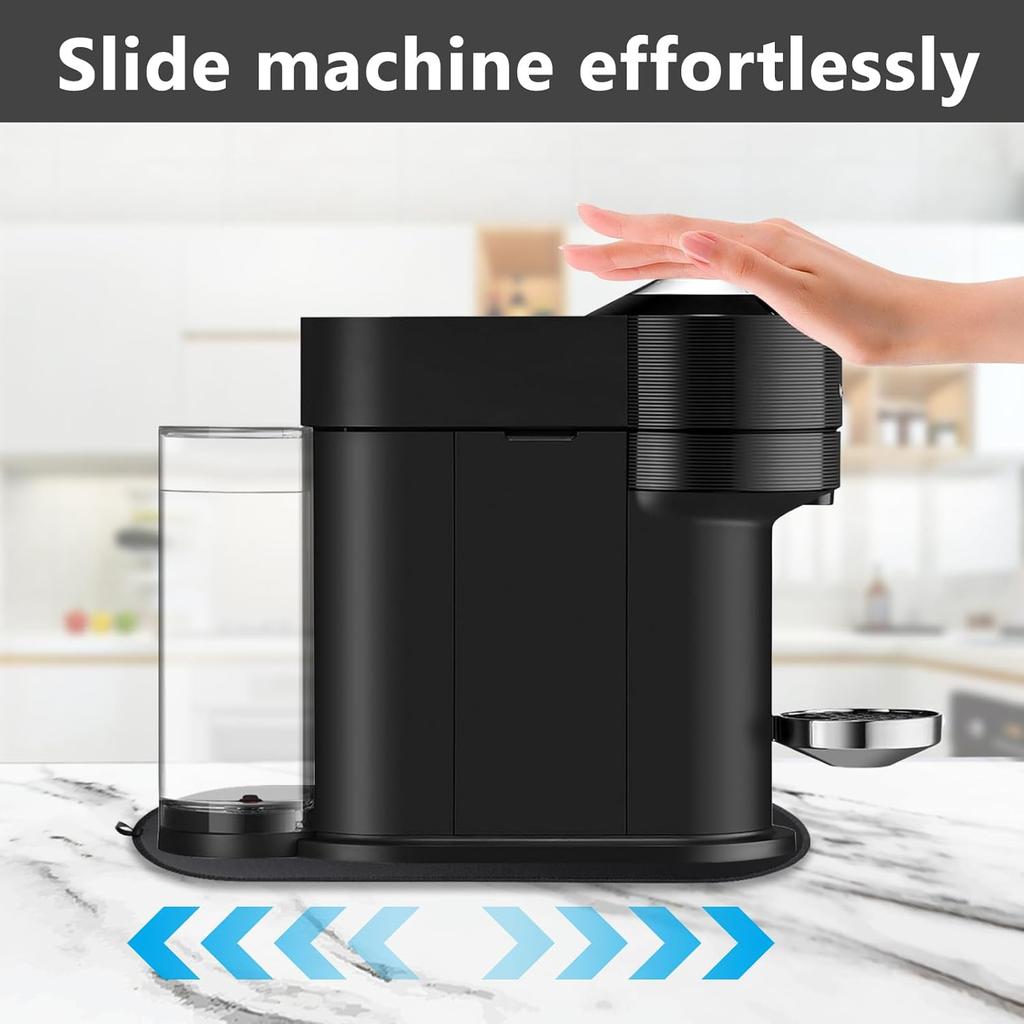 Sliding Pad for Ninja Single Serve Coffee Maker PB051 & PB041, Smooth Glide with Anti-Slip Base, Compatible with Ninja Pods and Grounds Coffee Maker,