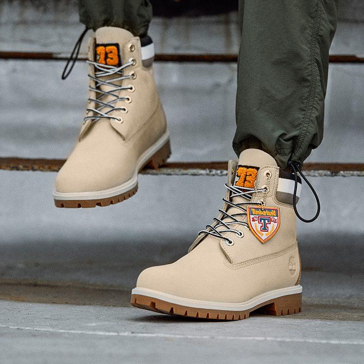 Timberland 6 Inch Heritage Cupsole Boots 'Beige Nubuck With Black' A2M5BW