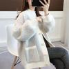 Autumn 2025 Thick Knit Women's Cardigan - Loose, Lazy Style