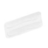 2 Pezzi Grip per Tallone in Silicone Trasparente Antiscivolo Prevenzione Vesciche Liner per Tallone Cuscinetto