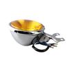 Motorcycle Headlight High Brightness Waterproofing Thickened Metal Shell Retro Motorcycle Front Lamp Electroplated and