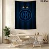 Inter Milan Logo Phone Wallpaper Bedding 1 Duvet Cover 2 Pillowcase Without Core Duvet Cover And Pillowcase Soft And Comfortable