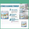 Jakehoe Kitchen Stone Cleaning Powder For Marble And Tile Surfaces 100g Perfect For Grease Stain Removal And Polishing