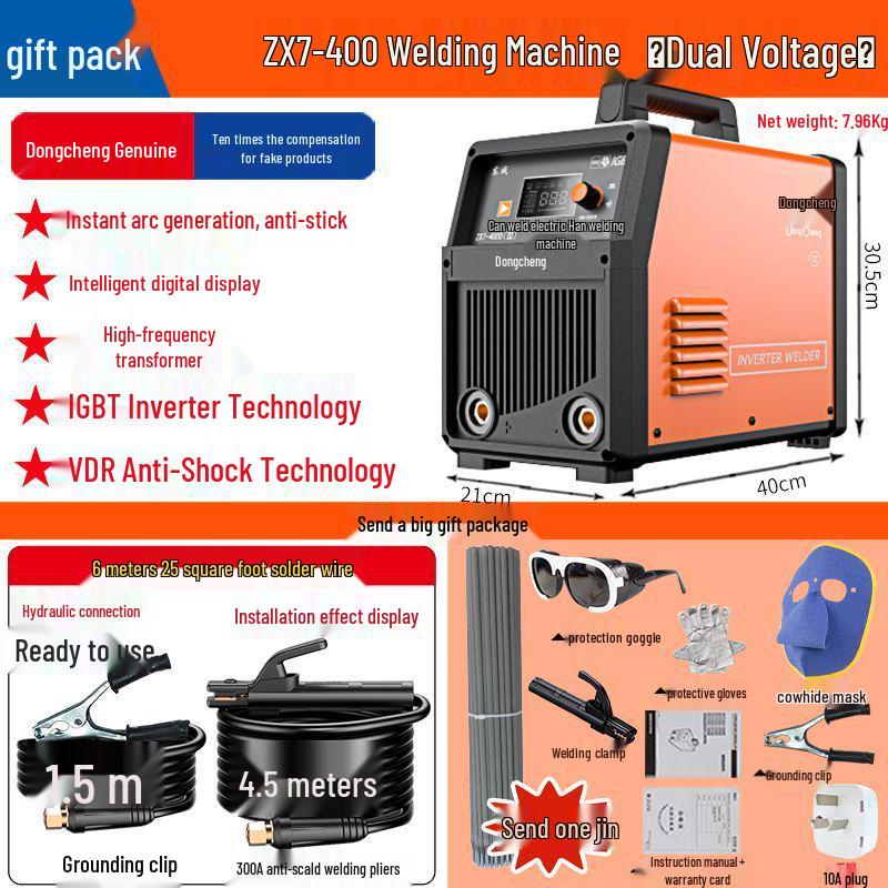 Electric Inverter DC Welder 220V/380V - Industrial Grade, Single/Three-Phase, Spot Welding Source