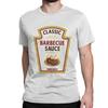 Classic BBQ Barbecue Mustard Ketchup Dipping Sauce Men Women T Shirt Awesome Tee Shirt T-Shirts 100% Cotton Graphic Clothing