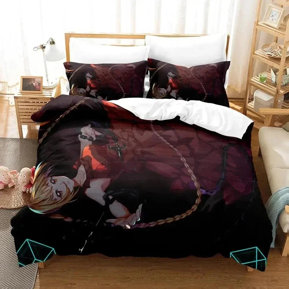 3D Anime Darwin'S Game Bedding Set Duvet Cover Bed Set Quilt Cover Pillowcase Comforter King Queen Size Boys Adult Bedding Set
