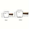 75ml Heat-resisting Glass Espresso Measuring Cup Double/Single Mouth Glass Milk Jug with Handle Glass Scale Measure Mugs
