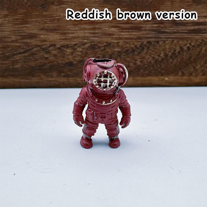 Diver Figurine Brass Knife Beads Edc Diy Woven Bracelets Lanyard Pendants Accessories Outdoor Tool Hangings Charms Gift