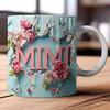 3D Mother'S Day Mom Ceramic Coffee Mug Mama Coffee Tea Cup Mimi Mother'S Day