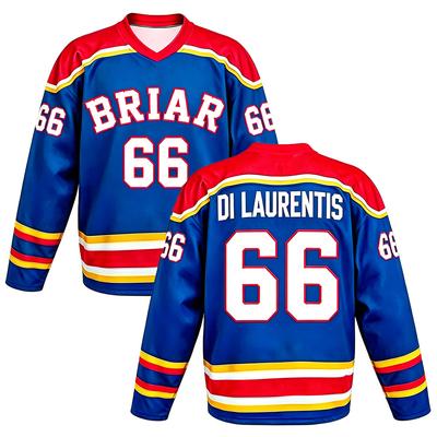 Off Campus Briar University Hockey Jersey Graham 44 22 DI LAURENTIS 66 Tucker46 Print T-shirt Sportswear Unisex Y2K Sweatshirt