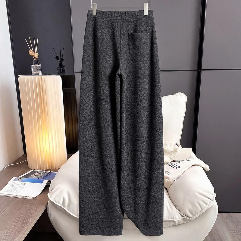 Ta Chi Women's Drawstring Elastic Waist Casual Long Pants