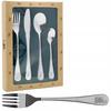 CHILDREN'S CUTLERY SET STEEL SPOON FORK KNIFE SPOON 4 pcs.