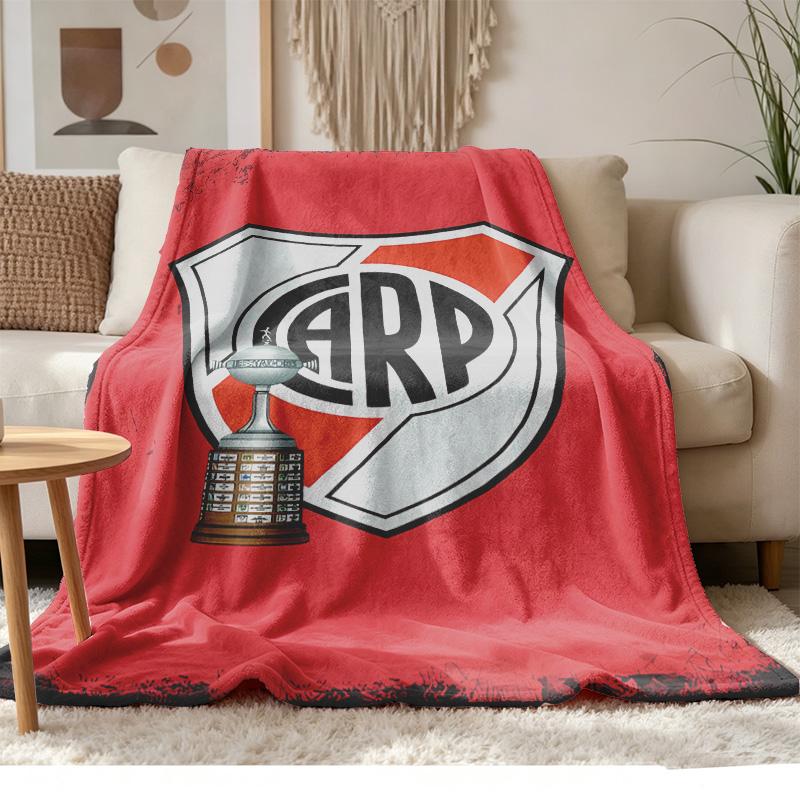 River Plate Weiches und bequemes Flanell Geeignet für Sofas Wohnzimmer Outdoor-Camping Reisen und auch ein tolles Jubiläumsgeschenk