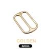 Metal Three Glide Slide Buckle 1Pcs Wear Resistant for DIY Leather Craft Gift Bag Strap Belt Decorative Webbing