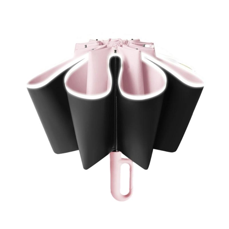 Mini Umbrella Positive/Reverse Gear Strong for Traveling Rainy X3UC