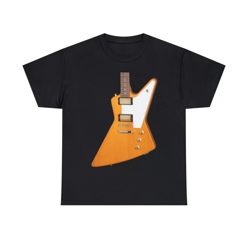 Epiphone Khorina Explorer Gitarre Unisex Kurzarm unisex T-Shirt 100% Baumwolle T-Shirt Herren Damen T-Shirts Oberteil