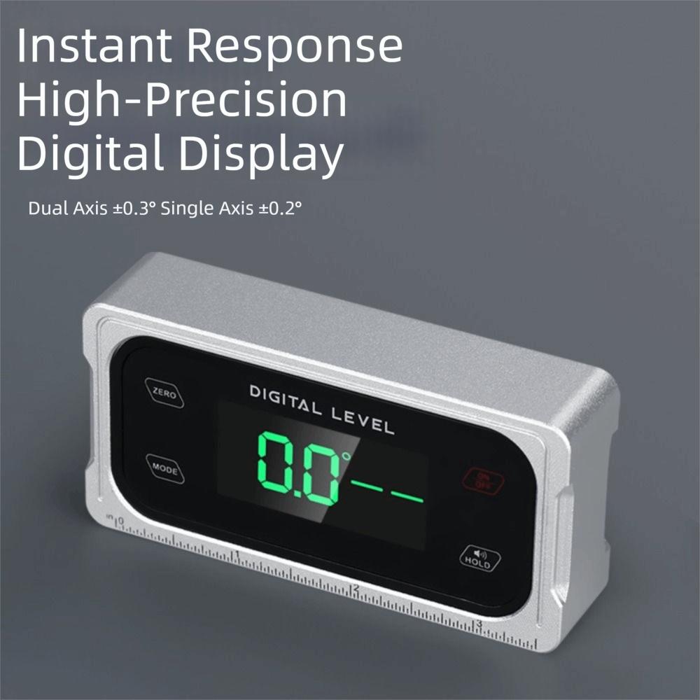 Digital Display Level Angle Gauge With Magnetic Base Angle Finder Inclinometer Box  Woodworking