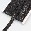 10 Meters Length Sequin Trim Ribbon Metallic Finish Glitter Sequin Braid  For Hair Accessories