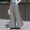 Women's High-Waisted Linen Wide-Leg Pants