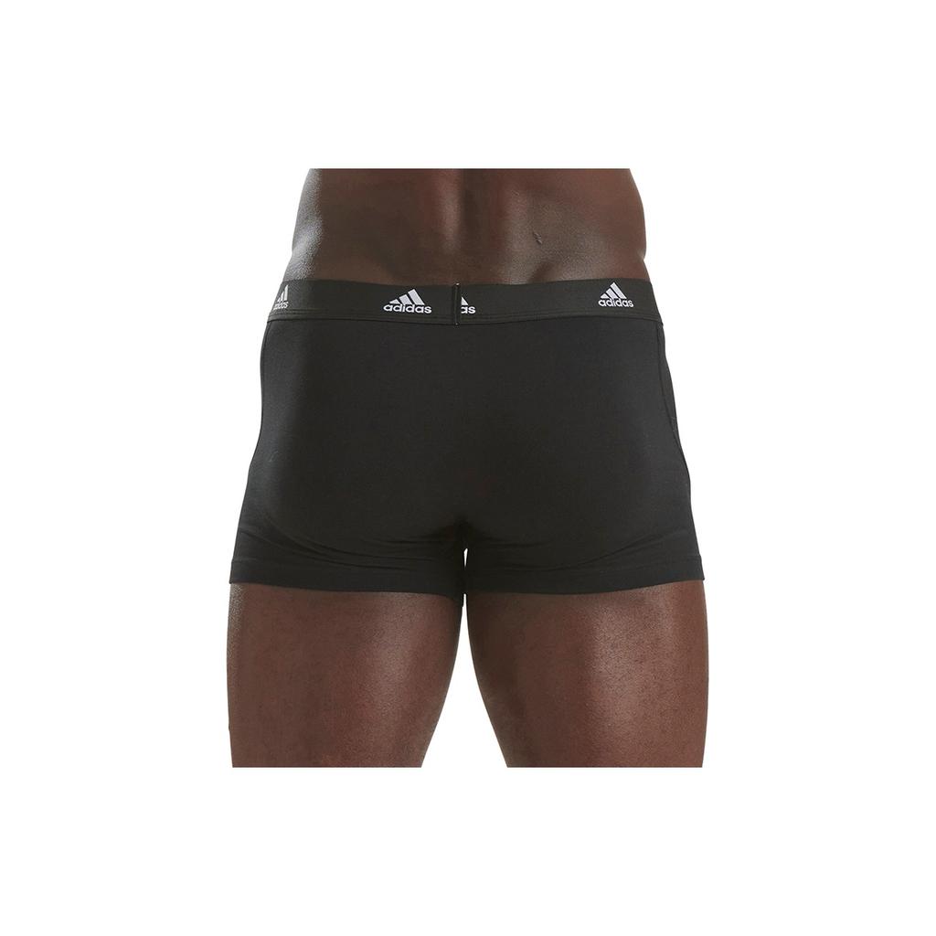 adidas Letter Quick-Dry Boxer Briefs 3-Pack Men Underwear Black 4A1M02-000