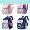 Childrens Rabbit Astronaut Oxford Fabric School Bag With Padded Straps For Kids