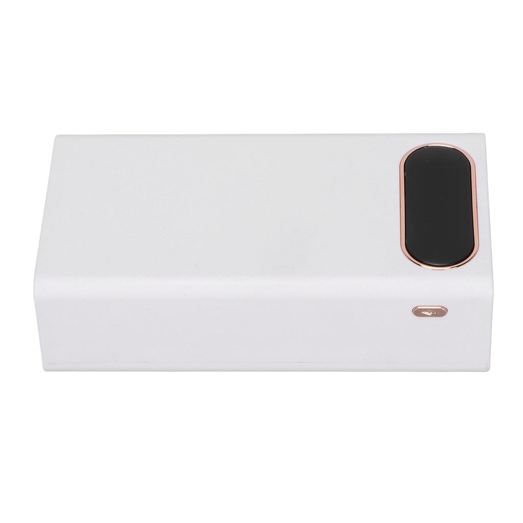 10W   18650 Portable Power Bank Case L12 Mobile Battery   12 Batteries Capacity with 2 LED Lights LCD Display