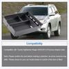Car Center Console Organizer Tray Armrest Storage Box ABS For Toyota Highlander Kluger 2008 2009 2010 2011 2012 2013