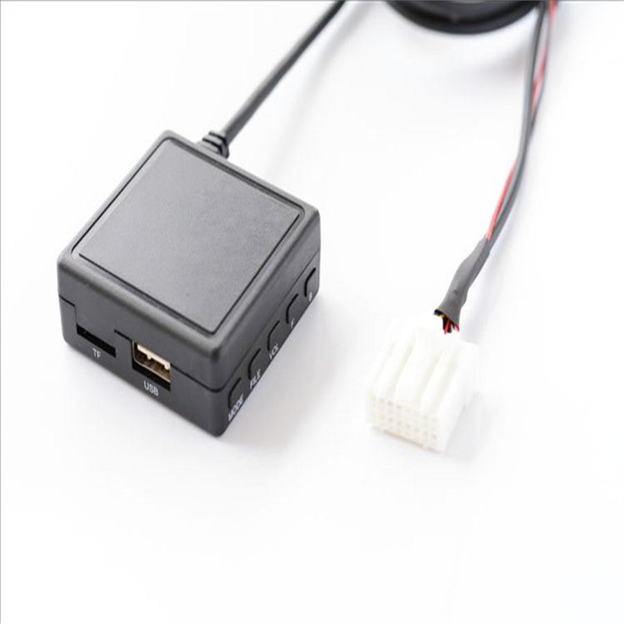 Car Bluetooth 5.0 AUX USB Music Adapter For Mazda 6 M6 M3 RX-8 MX-5 Pentium B70