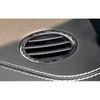 For Benz GLE GLS 2016-19 Real Carbon Fiber Dashboard Air Outlet Vent Frame Trim