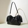 Summer Handbag Oil Wax Leather Commuter Bag Foreign Style Advanced Feeling Shoulder Bag Underarm Bag