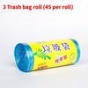 Plastic Disposable Thick Garbage Bag For Hotel Hospital Home Use With Open Top Design