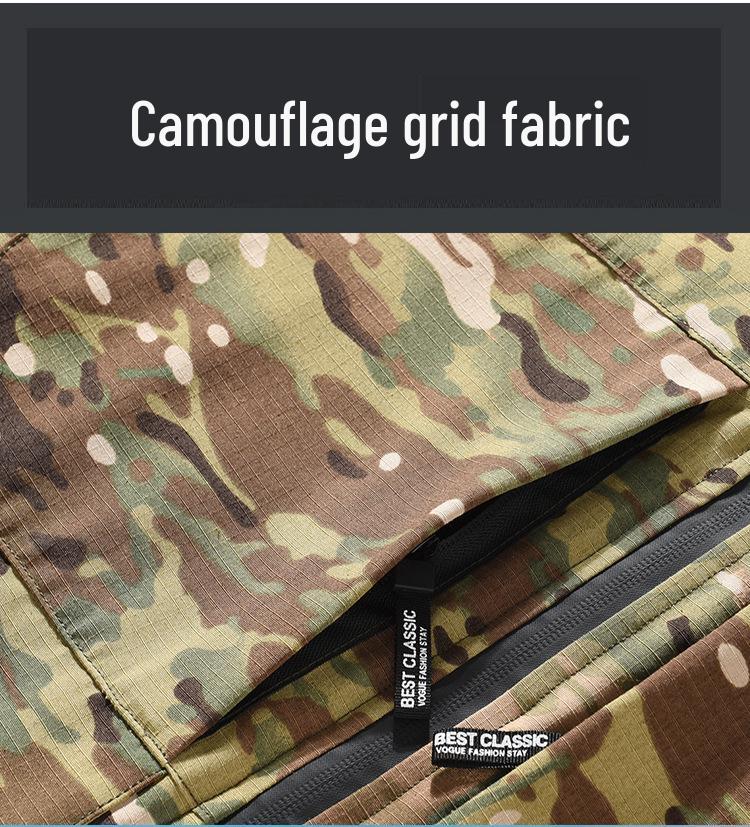 Men's Winter Camouflage Hooded Jacket with Graphene Lining & Extra Warmth