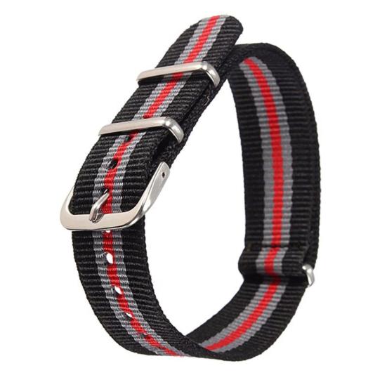 18 мм/20 мм Браслет Многотипный Модный Ремешок для часов Износостойкий Регулируемый для DIY