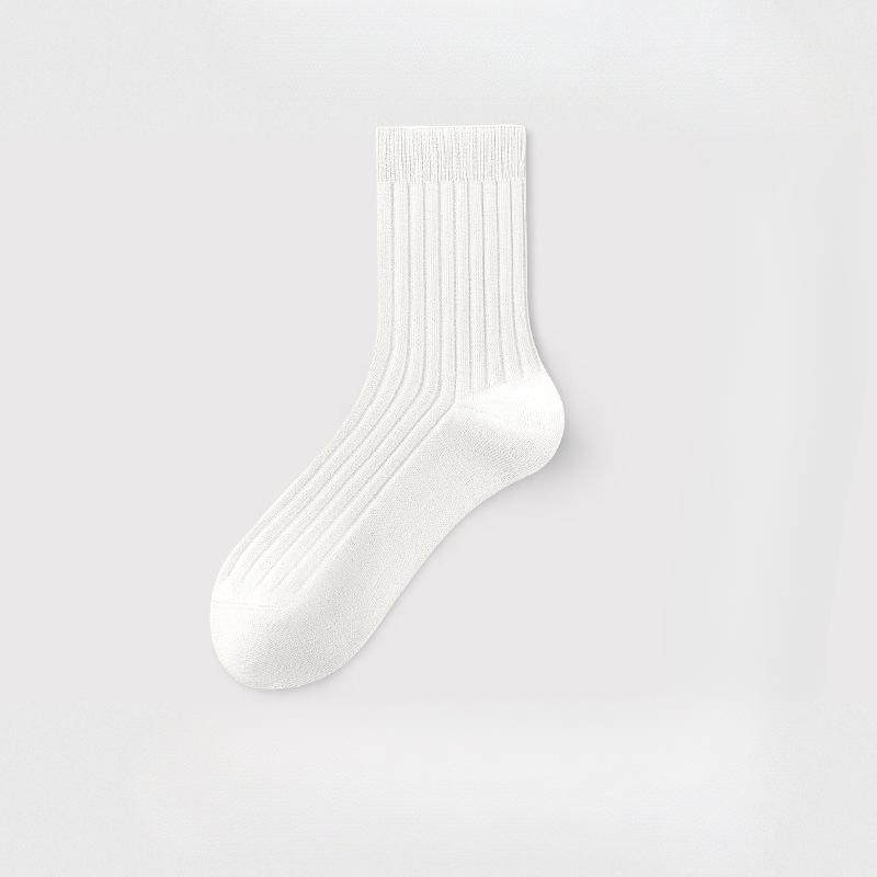 Men's Spring and Autumn Business Cotton Anti Pilling Tube Socks