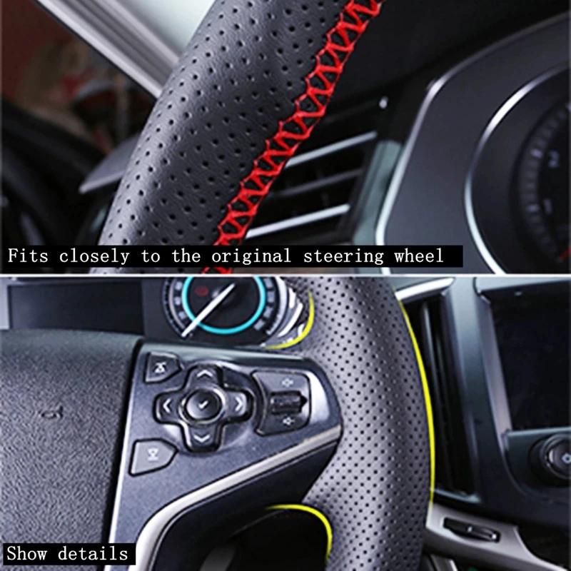 100% para BMW M Sport G20 G21 F40 F44 G22 G23 G30 G31 G32 G11 Cosido a Mano negro Cuero Genuino ante Funda para Volante de Coche