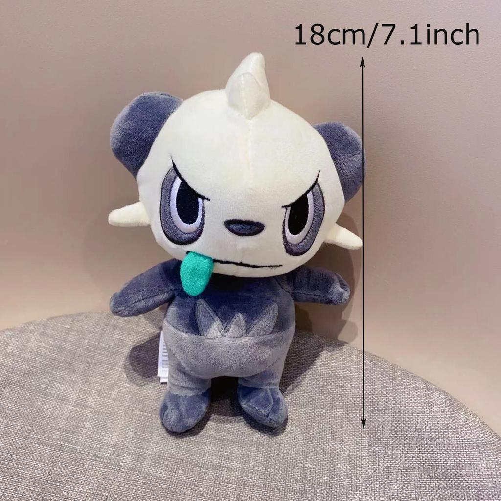 18-28cm Plush Toy Grookey Sprigatito Oshawott Leafeon Espeon Morpeko Gonbe Mimikyu Anime Figure Peluche Toys