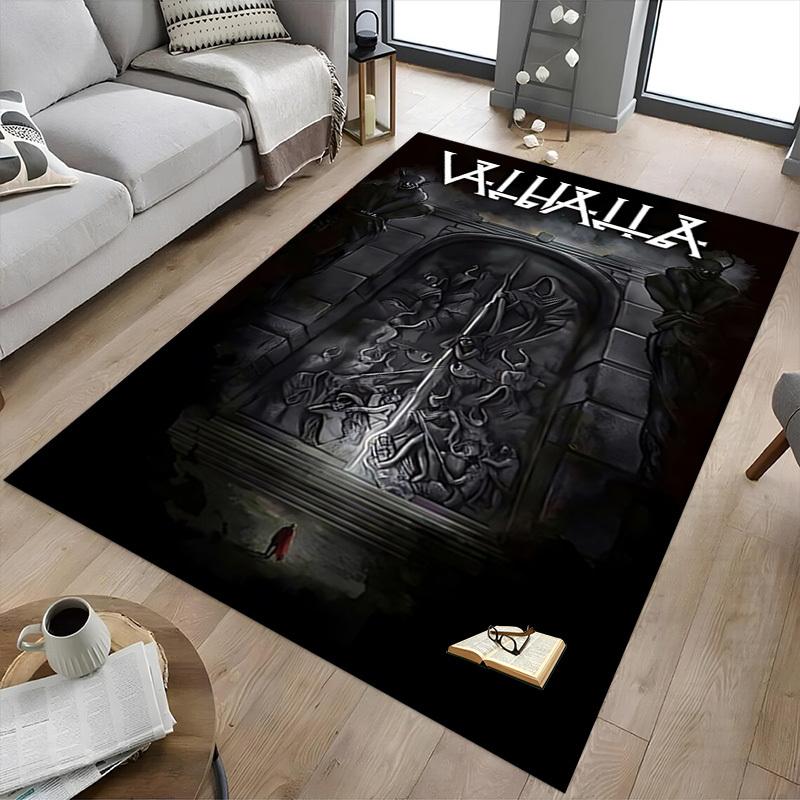 1pc Valhalla Carpet, Office Rug Outdoor Mat Home Decor Area Carpet Festival
