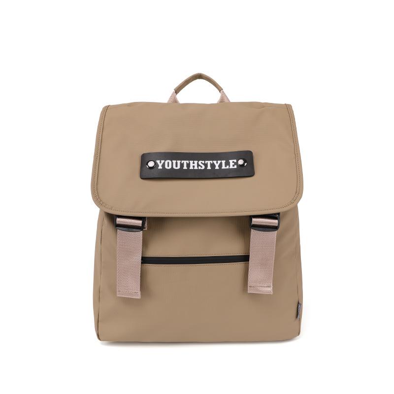 

2025 spring new trendy brand fashionable large-capacity nylon backpack men s and women s travel bag backpack 40*13*34 коричневый