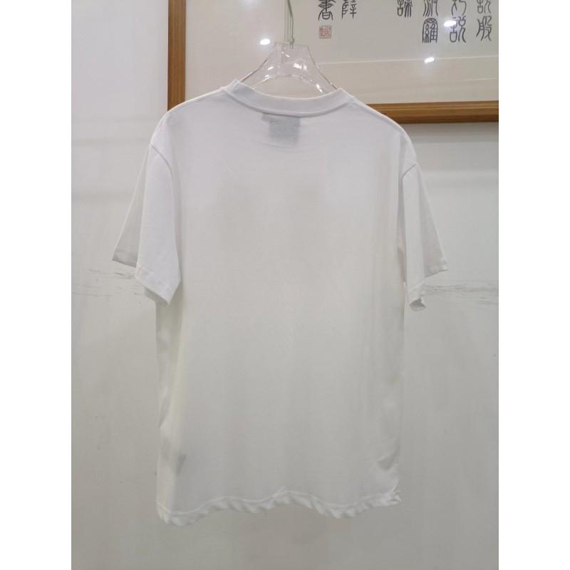 Devils Island Letter Print T-Shirt Men Women Loose Fit Casual Streetwear Short Sleeve Tee