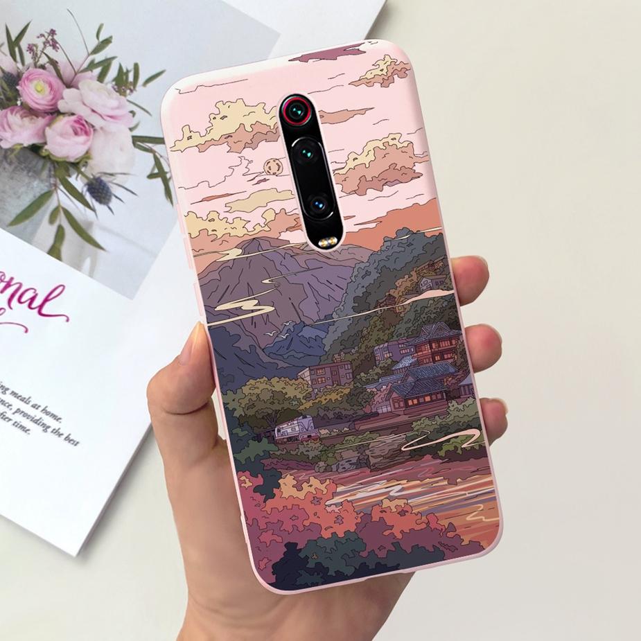 For Xiaomi Mi 9T Pro Case Cute Fashion Candy Painted Cover Soft TPU Phone Case For Xiaomi Mi 9T Mi9T Pro Back Cover 6.39'' Shell
