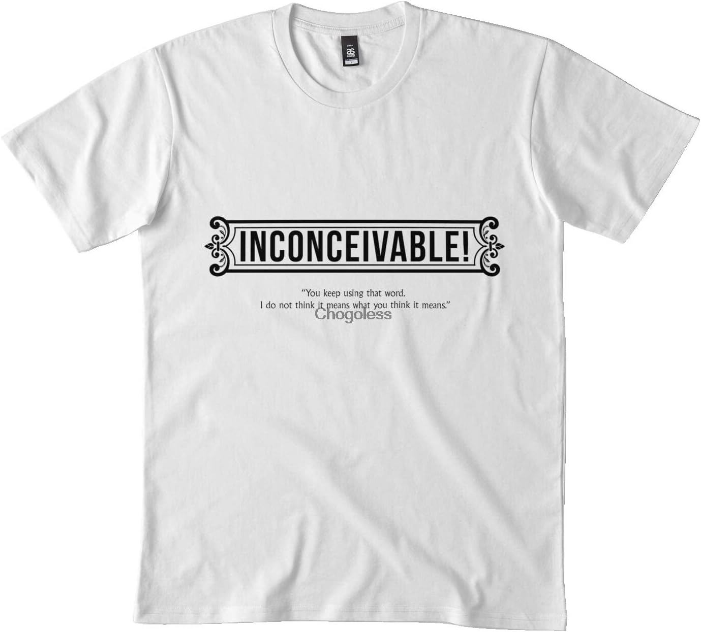 Inconceivable t-Shirt for Men t-Shirt for Women DMN Black L