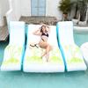 Inflatable Water Float Ride On Tank Shell Sprinkler, Outdoor Swimming Gear, Kids Adults Portable Comfortable