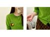 Plus Size Women's 100% Wool Casual Sweater Coat - Winter 2025 Loose Knit Cardigan