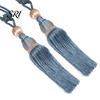 Long Fringe Curtain Holders 1 Pair Tassel Tiebacks Decorative Ties Elegant Fringed for Window Curtains Door Home Decor