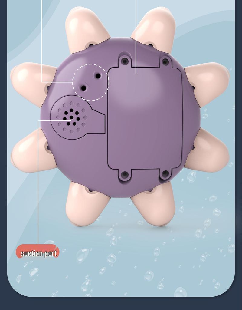 Letnia Elektryczna Ośmiorniczka do Kąpieli dla Niemowląt ze Światłami i Muzyką