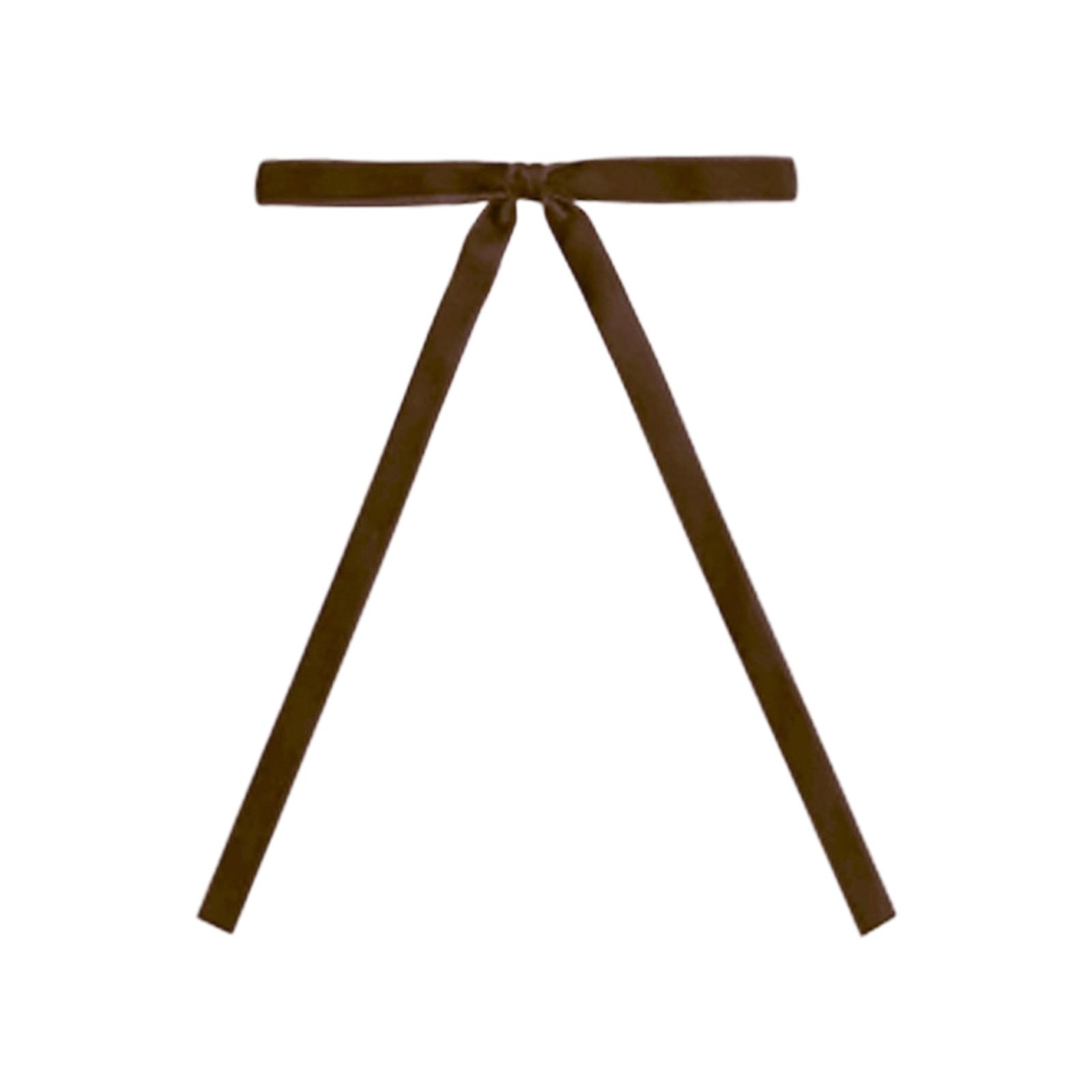 

2 шт. Бархатная бабочка Рождественская вечеринка Подвесные аксессуары One Size кофейный