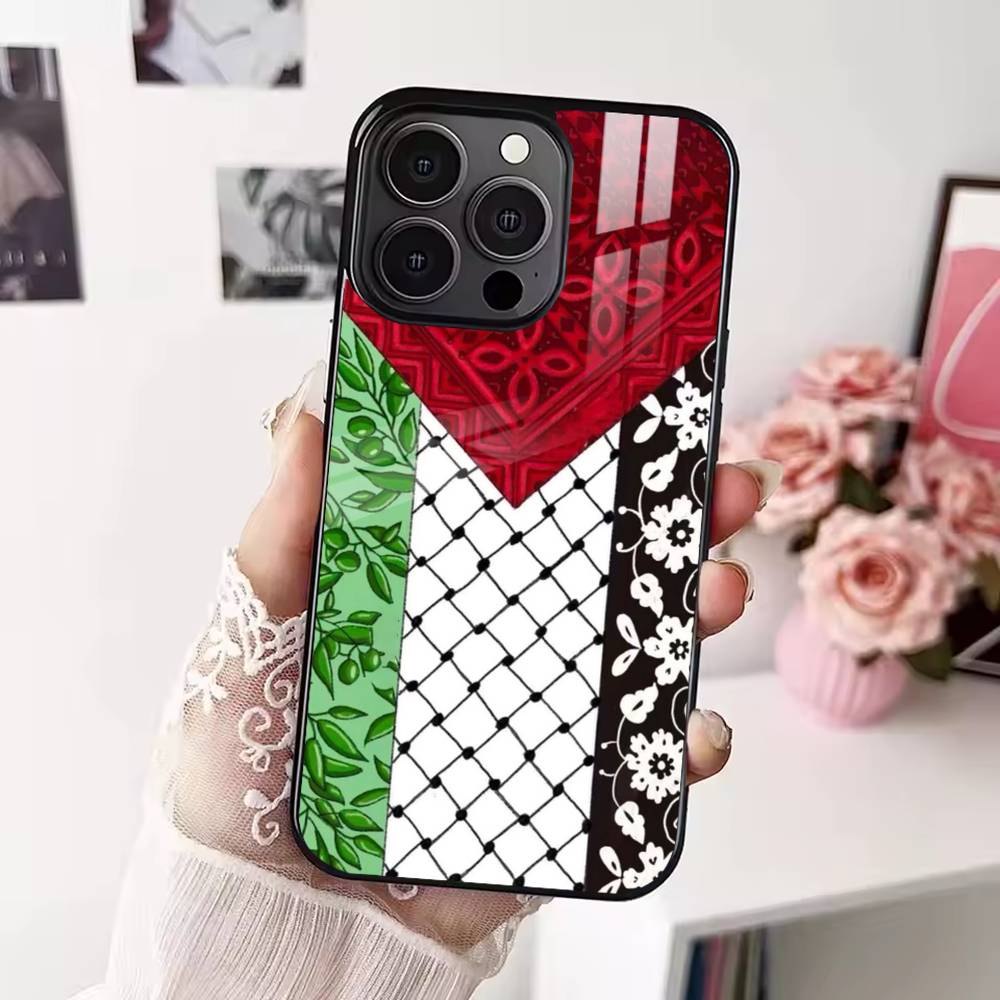 P-PalestineS Hattah K-Keffiyeh Phone Case For iPhone 17,16,15,14,13,12,Plus,Pro,Max for Magsafe Magnetic Wireless Charging