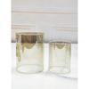 Glass Candle Stand Windshield Lampshade Wedding Candle Holder for Table Decorative Lighting