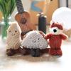 Cute Sandwich Jellycat Fox Peanut Kids Plush Toy Keychain For Decor Backpack