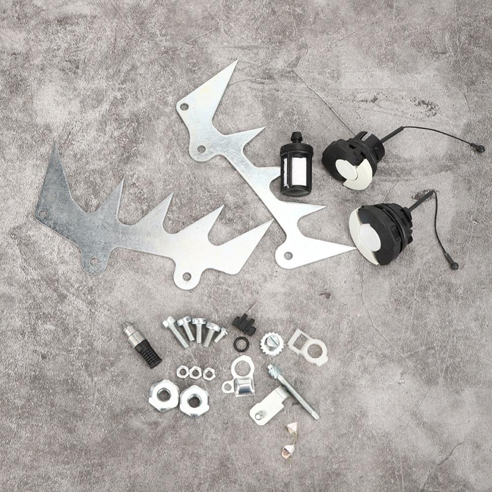 Metal and Plastic Felling Dog Spike Gas Cap Kit for Stihl MS361 MS360 MS362 MS380 MS381 034